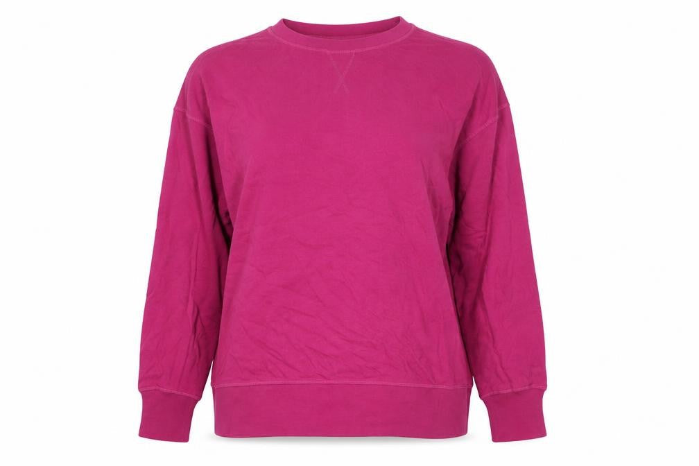 Sweaty Betty Womens Pink XS Pullover Sweatshirt Cotton Modal Blend