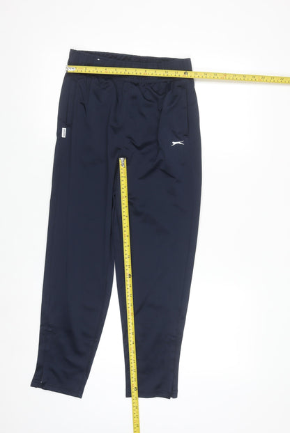 Slazenger Boys Blue 13 Years Track Pants Quick Dry Sports Trousers