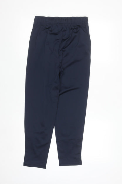 Slazenger Boys Blue 13 Years Track Pants Quick Dry Sports Trousers