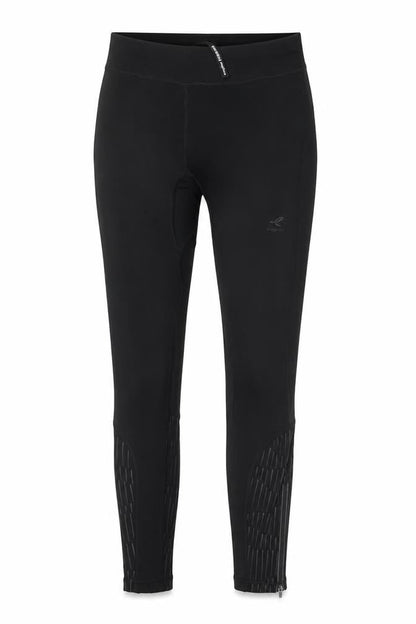 Energetics Womens Black Running Leggings Size 8 Moisture Wicking