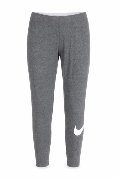 Nike Womens Grey Leggings S Ankle Length Cotton Blend Activewear