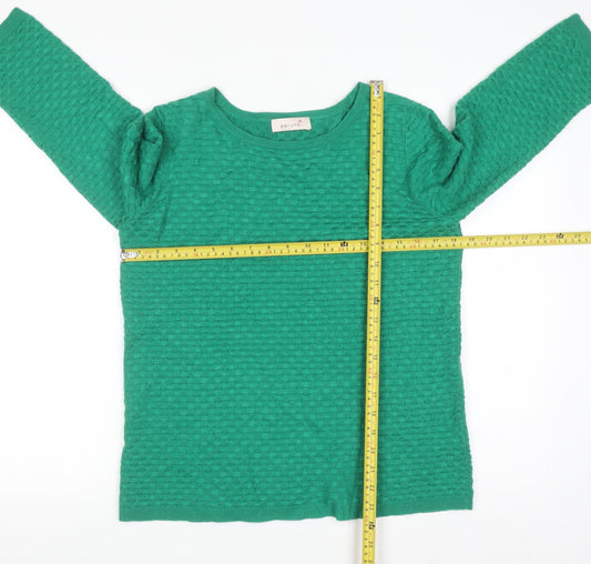 Marks and Spencer Per Una Women’s Green Size 10 Knit Pullover Jumper