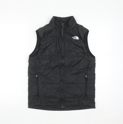 The North Face Teens Black XL Puffer Bodywarmer Waistcoat