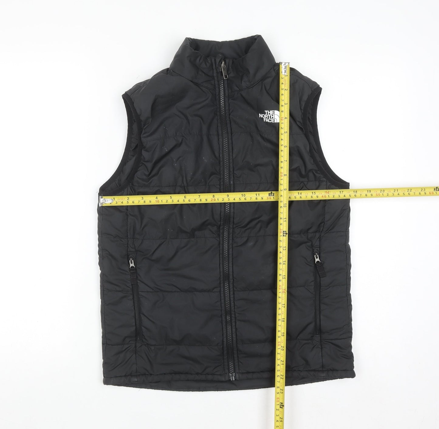 The North Face Teens Black XL Puffer Bodywarmer Waistcoat