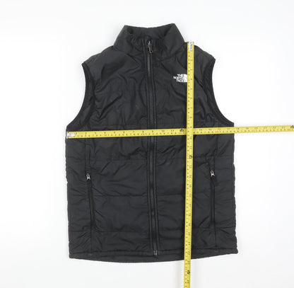 The North Face Teens Black XL Puffer Bodywarmer Waistcoat