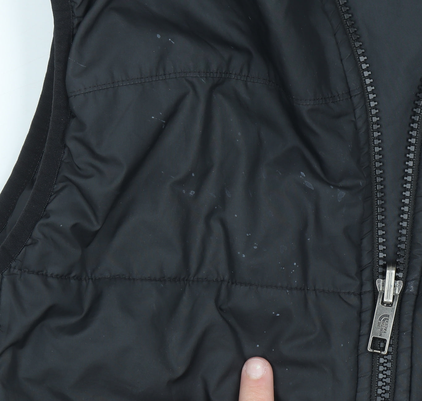 The North Face Teens Black XL Puffer Bodywarmer Waistcoat