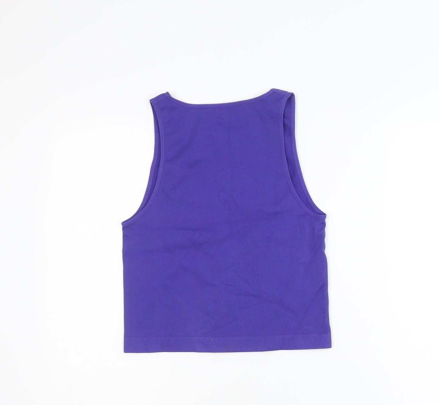 Primark Women Purple L Basic Stretch Nylon Tank Top