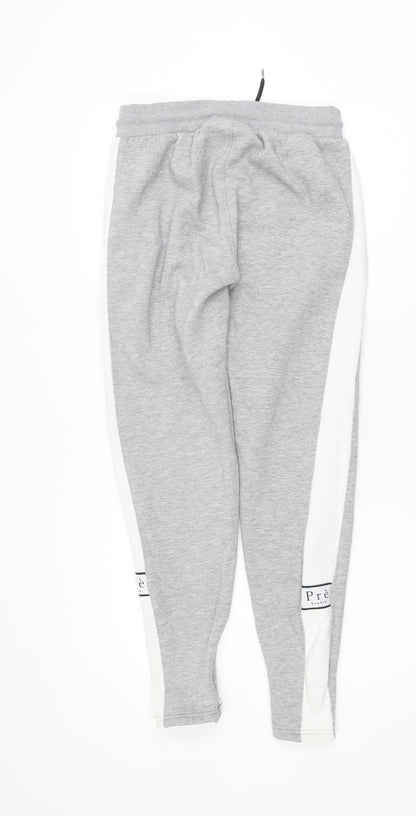 Prè London Men's Grey Jogger Trousers S Regular Fit