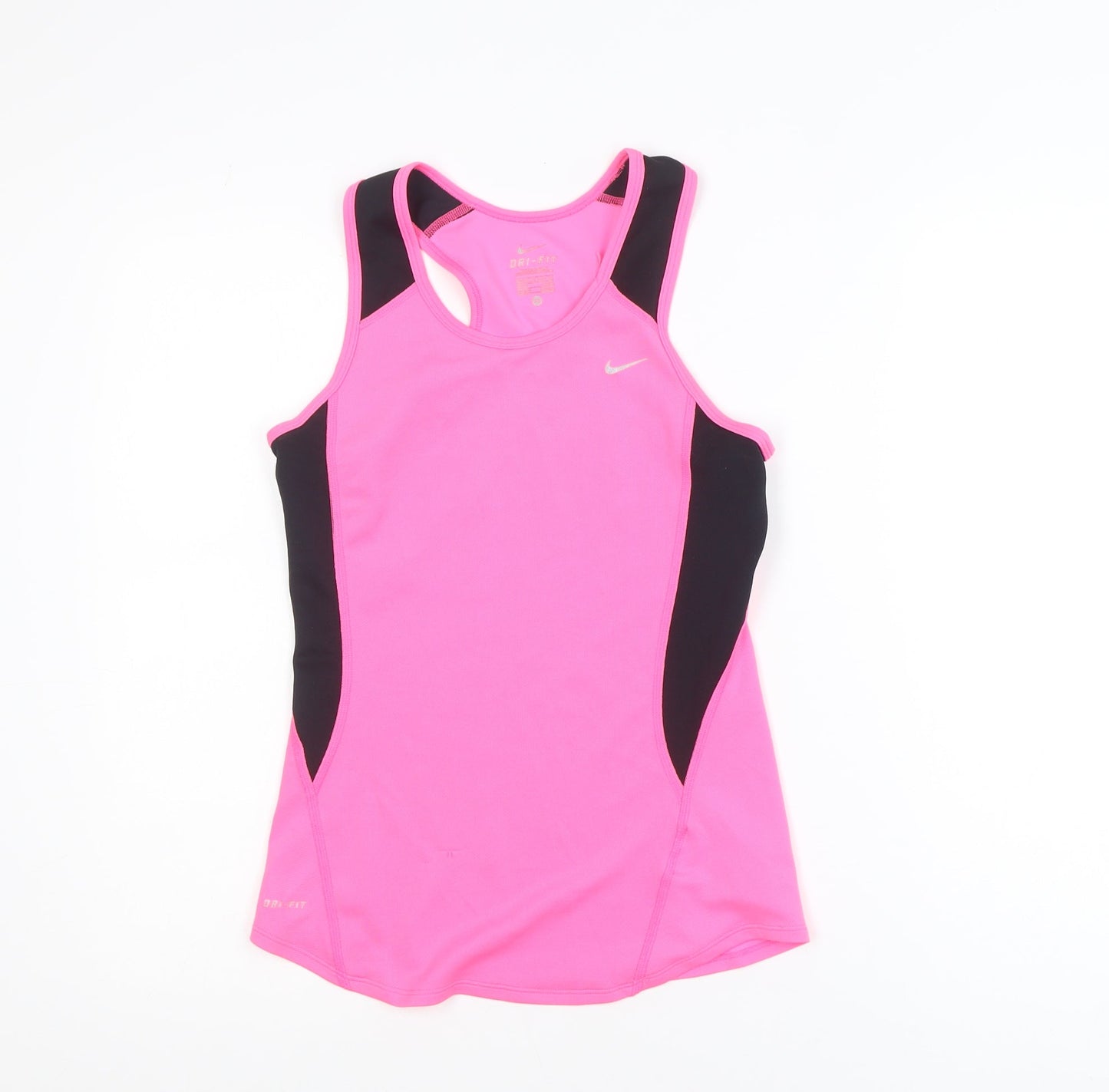 Nike Women Pink Dri-FIT Racerback Sports Tank Top XS