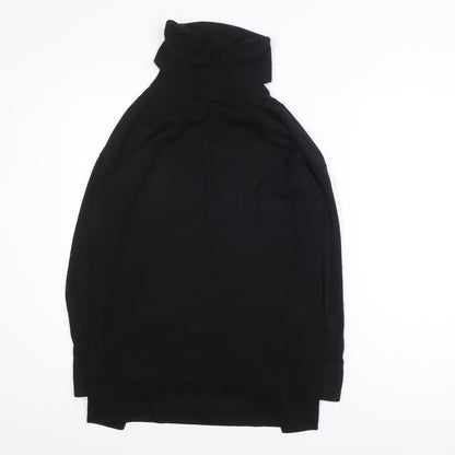 F&F Women’s Black Roll Neck Long Sleeve Jumper Size 6