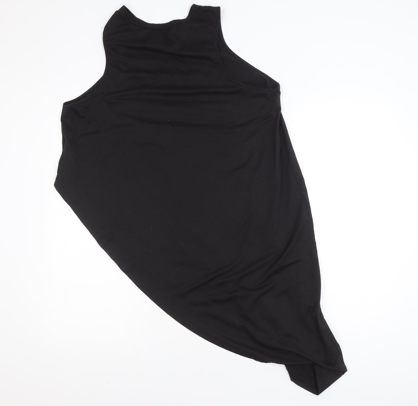 SHEIN Curve Black High Neck Sleeveless Tank Top Women’s XL