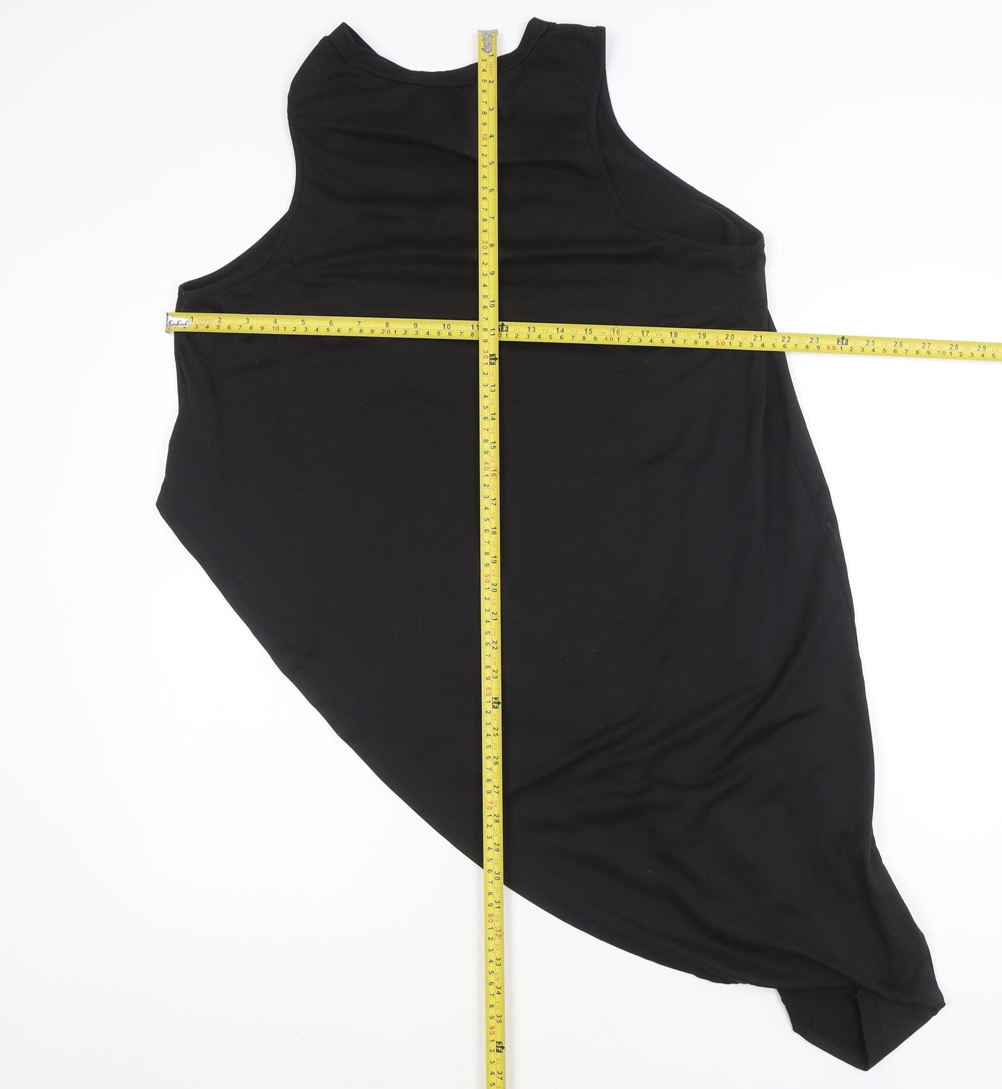 SHEIN Curve Black High Neck Sleeveless Tank Top Women’s XL