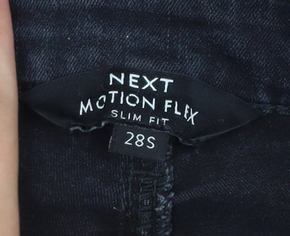 Next Mens Blue Motion Flex Slim Fit Trousers 28S Denim
