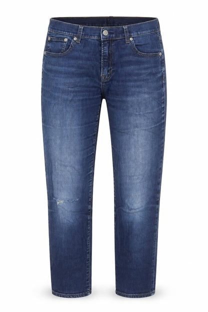 Gap Womens Blue Slim Fit Denim Jeans Size 27 Straight Leg