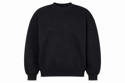 H&M Divided Women’s Black Pullover Sweatshirt Size S Cotton Blend