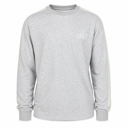 Bee Inspired Men's Grey Crew Neck Pullover Sweatshirt M