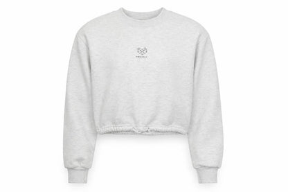 Pink Soda Girls Grey Crew Neck Logo Sweatshirt 13-14 Years