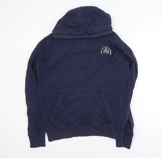 SoulCal & Co Men's Blue Pullover Hoodie Size L Regular Fit