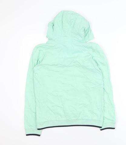 Harry Potter Girls Mint Green Hoodie Size 12 Cotton Hedwig Print