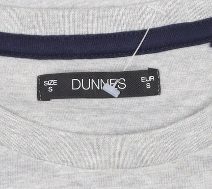 Dunnes Men Grey Port of Maine Graphic Short Sleeve T-Shirt Small