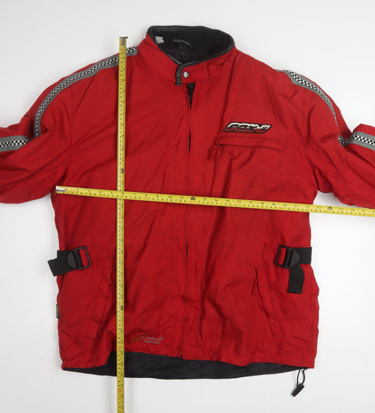 Hein Gericke Men's Red 2XL Motorcycle Jacket Waterproof Windproof