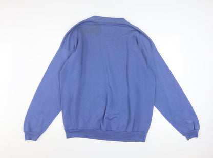 Levi’s Men’s Blue XL Retro Graphic Logo Pullover Sweatshirt