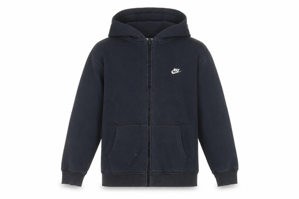 Nike Boys Black Full Zip Fleece Hoodie XL 13-14 Years Sportswear