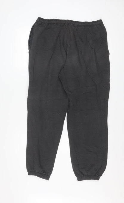 Umbro Men's Black Jogger Trousers Size S Fleece Activewear