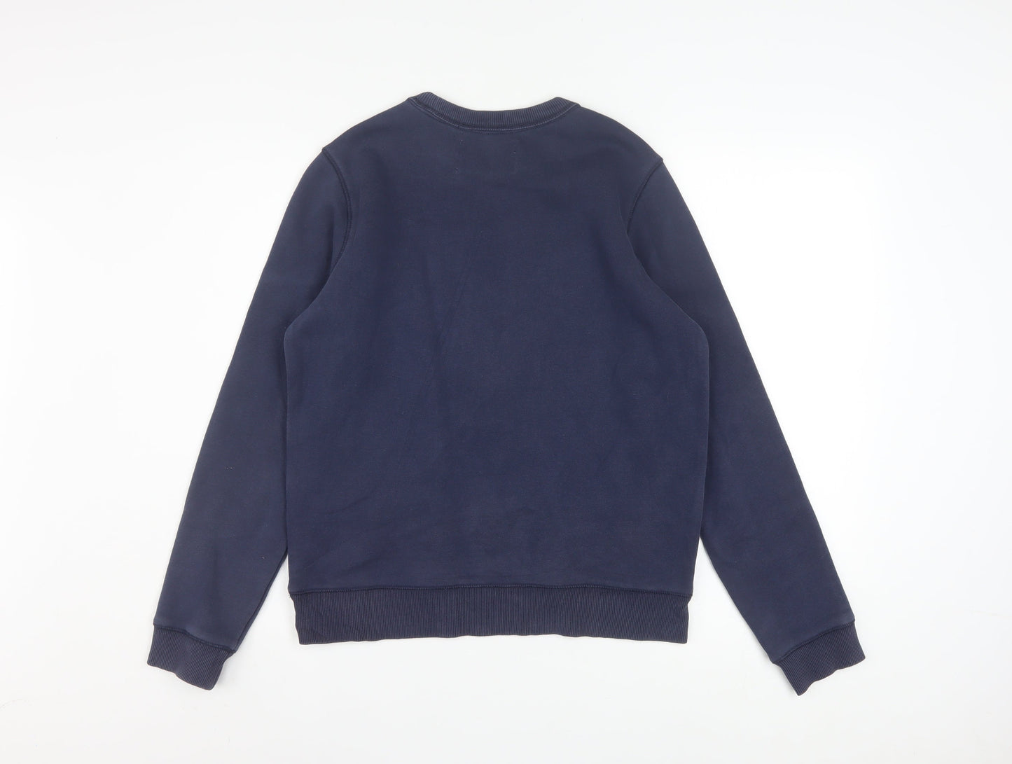 Calvin Klein Jeans Womens Navy Blue Cotton Sweatshirt M