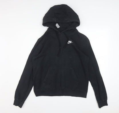 Nike Men's Black Pullover Hoodie Size S Regular Fit Fleece