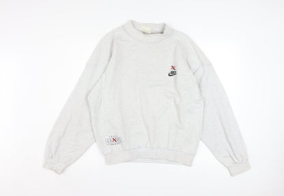 Nike Women’s Grey Cross Training Pullover Sweatshirt Size L
