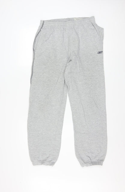 Reebok Men’s Grey XS Sweatpants Joggers Lightweight Activewear