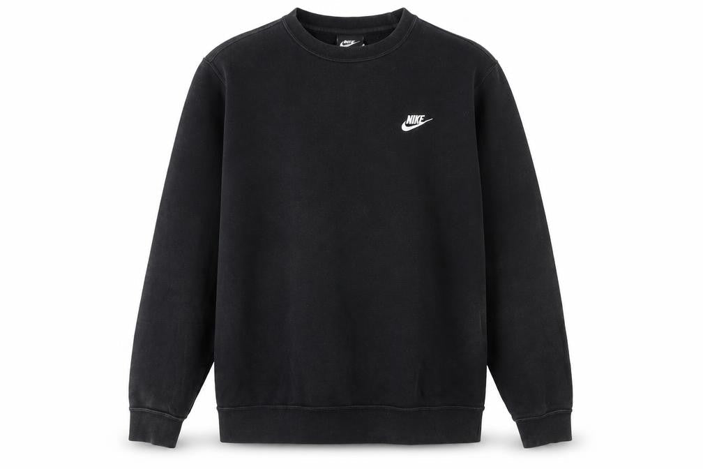 Nike Men's Black Large Crew Neck Pullover Sweatshirt