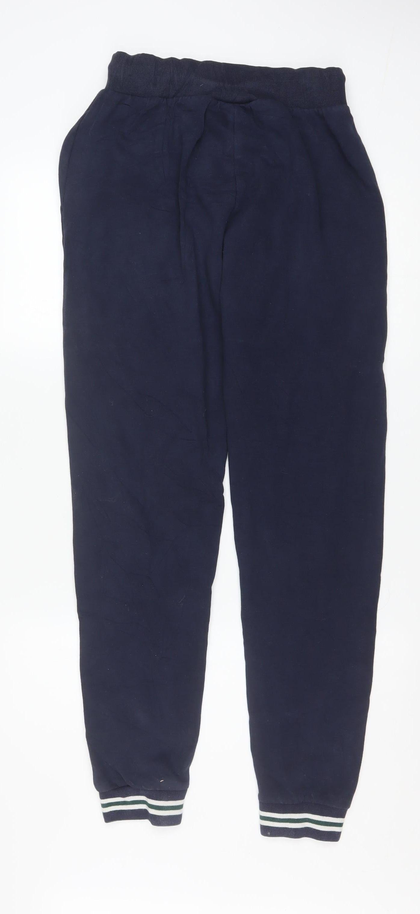 Fila Men's Blue Jogger Sweatpants Small Regular Fit Cotton Blend
