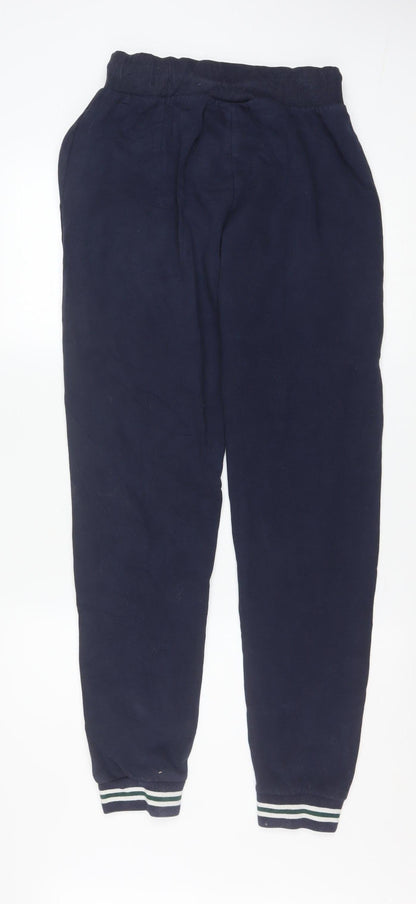 Fila Men's Blue Jogger Sweatpants Small Regular Fit Cotton Blend
