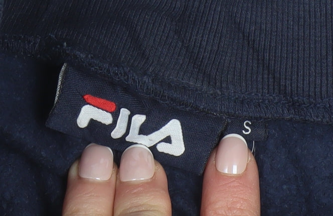 Fila Men's Blue Jogger Sweatpants Small Regular Fit Cotton Blend