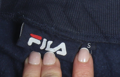 Fila Men's Blue Jogger Sweatpants Small Regular Fit Cotton Blend