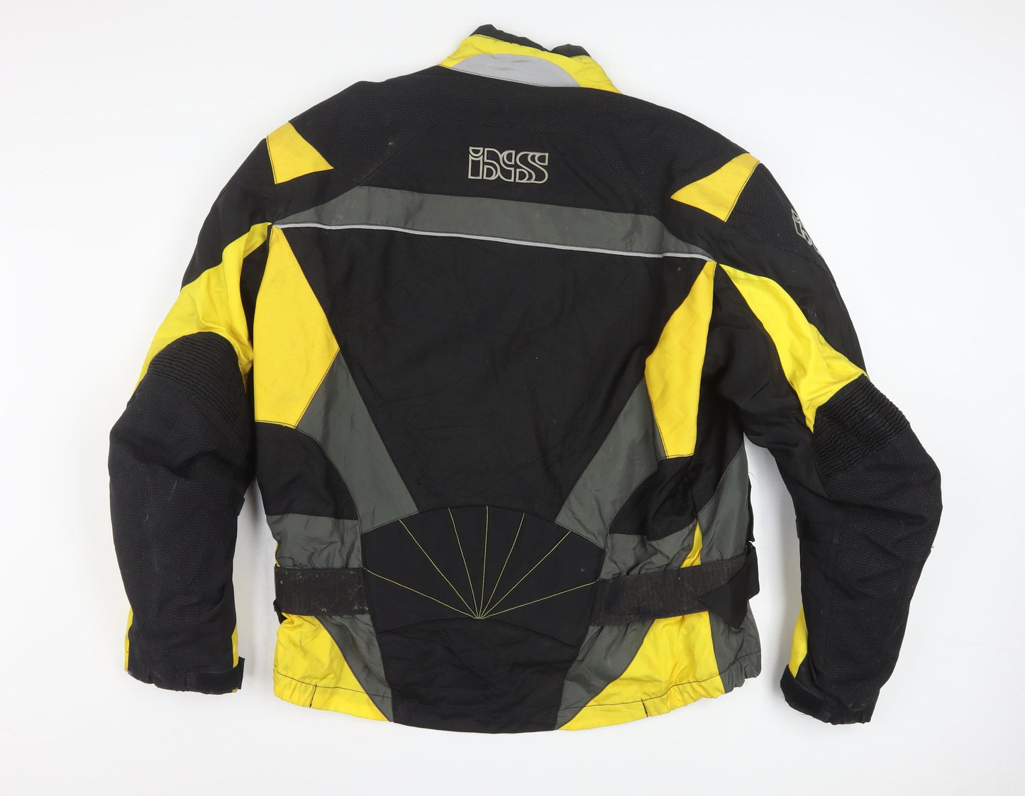 IXS Men’s Yellow Black XL Motorcycle Jacket Waterproof Windproof