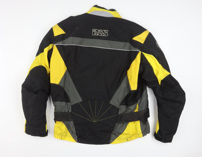 IXS Men’s Yellow Black XL Motorcycle Jacket Waterproof Windproof