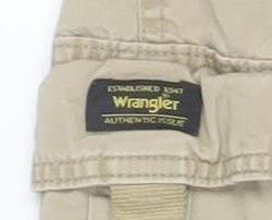 Wrangler Womens Beige Cargo Trousers Size 16 Regular Cotton Twill