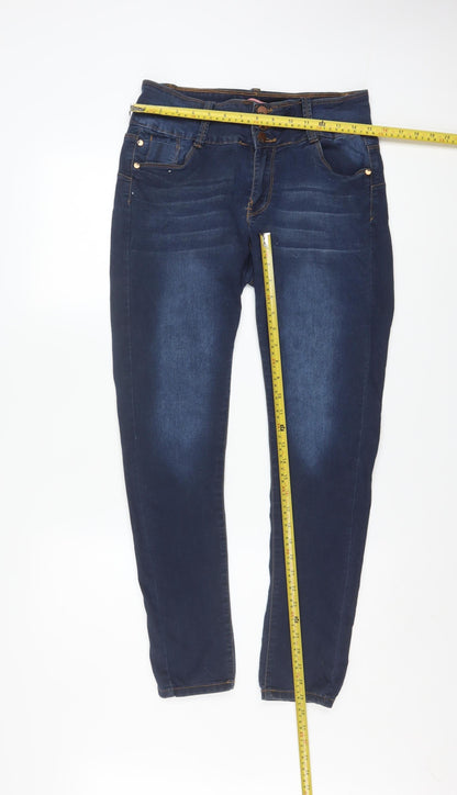 Hazley Women's Blue Skinny Denim Jeans Size 9 Slim Stretch Comfort