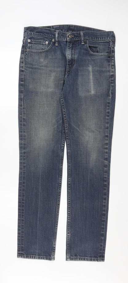 Levi's 511 Men's Blue Denim Straight Fit Jeans W31 L32