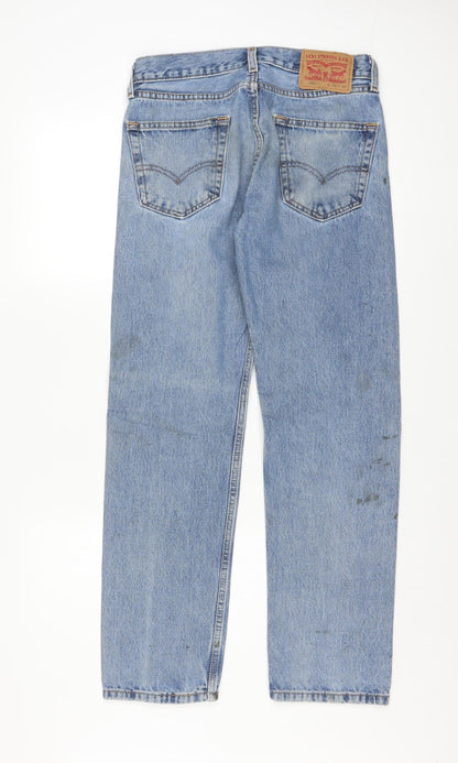 Levi Strauss Women’s Blue Straight Leg 505 Jeans Size 10