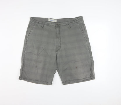 Wrangler Men's Grey Chino Shorts Size 36 Regular Fit Cotton Stretch