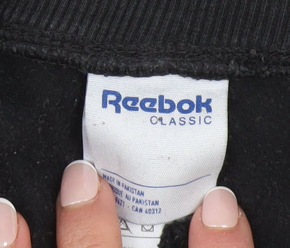 Reebok Classic Women's Black Jogger Sweatpants Size M Cotton Blend