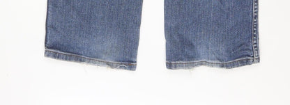 Wrangler Men Blue Regular Fit Texas Stretch Straight Jeans W38 L30