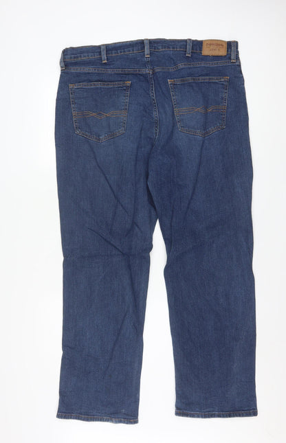 Levi's Denizen Men's Blue Regular Fit Straight Leg Jeans W38 L30