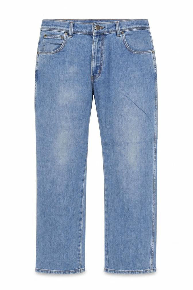 Wrangler Men's Blue Regular Fit Straight Jeans W38 L30
