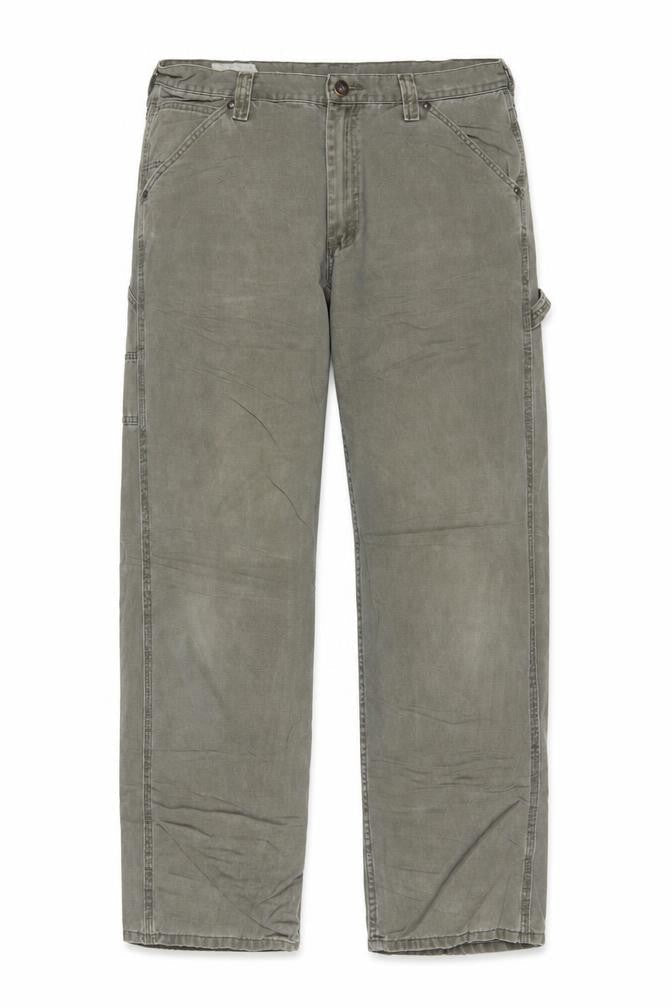 Lee Men's Grey Carpenter Straight Fit Denim Jeans 38x34
