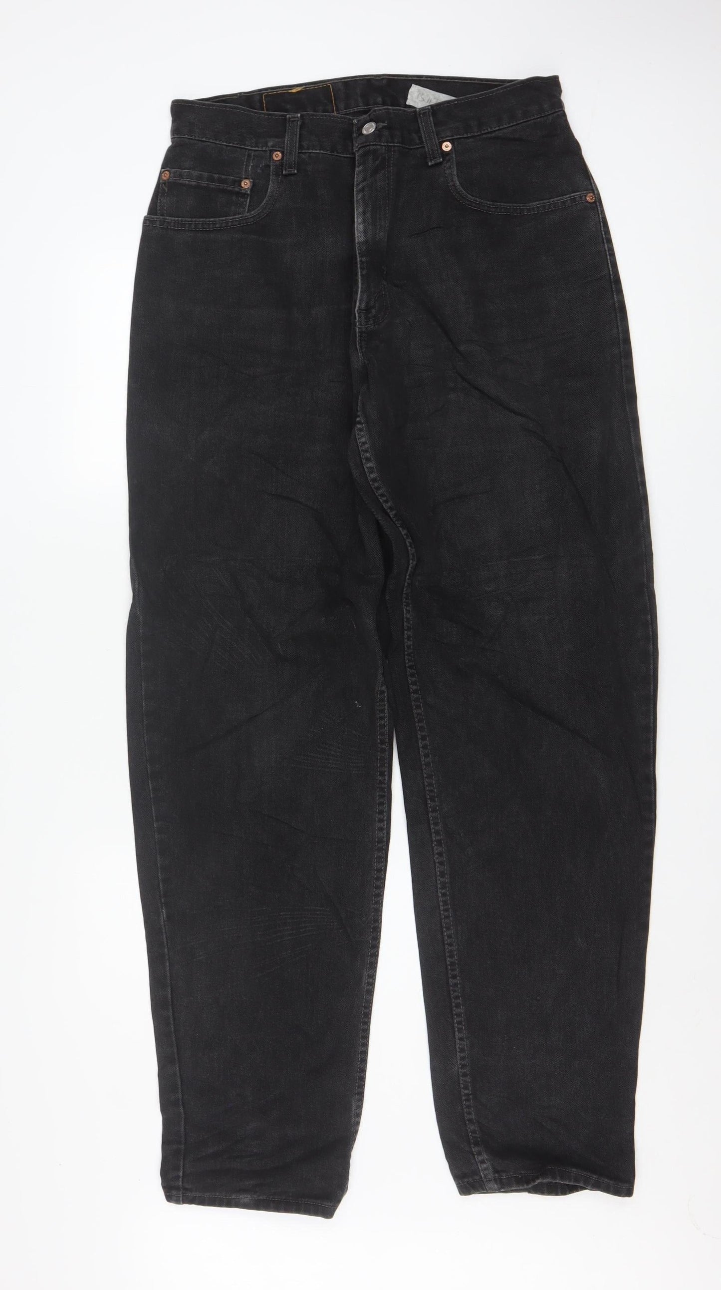 Levi's 560 Men's Black Relaxed Fit Straight Denim Jeans W33 L34